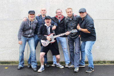 Die Band AB/CD Hauptgruppe Rock im Steinbruch