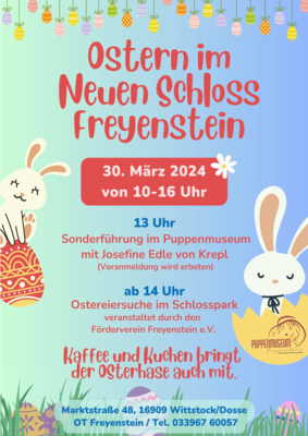 Veranstaltung: Ostern im Neuen Schloss Freyenstein