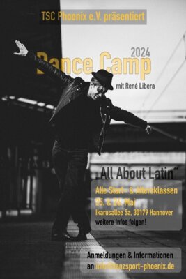 Veranstaltung: Dance Camp 2024 mit René Libera