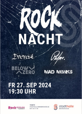 Veranstaltung: Rock Nacht Stadthalle Bremerhaven