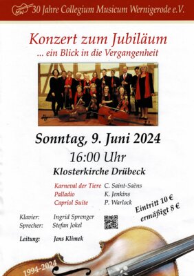 Einladung zum Jubiläums-Konzert