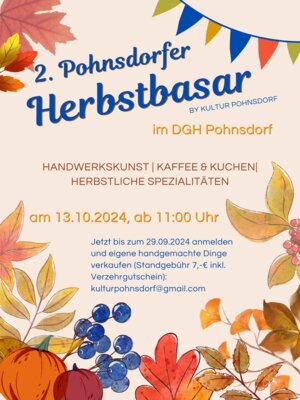 2. Pohnsdorfer Herbstbasar
