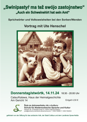 Plakat - Vortrag 