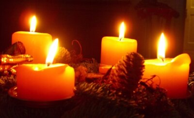 Adventskranz (Symbolbild, Jürgen Henkel)