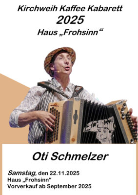 Oti Schmelzer zum KKK beim Frohsinn in Helmstadt