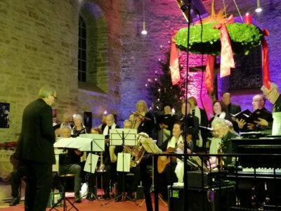 Kirchenchor bei der Adventsmusik 2023
