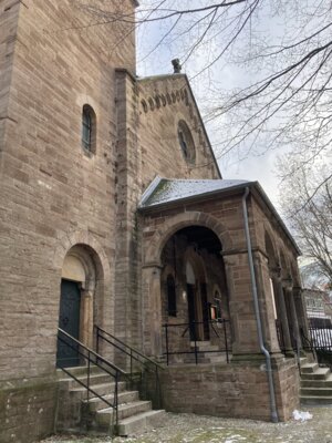 Der Vorbau der Marienkirche