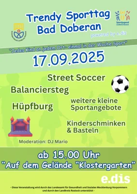 Trendy Sporttag Bad Doberan 17.09.2025