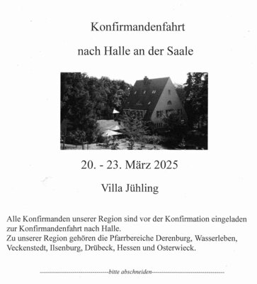 Anmeldung - Information