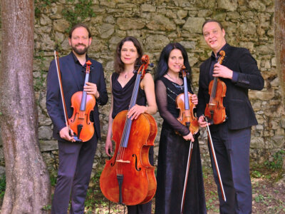 Das Raecke-Streichquartett: Rasmus Raecke, Katharina Uzal, Tatyana Kashitska, Leonid Tenenbaum
