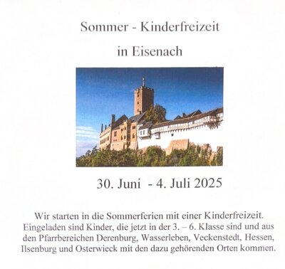 Einladung - Ankündigung