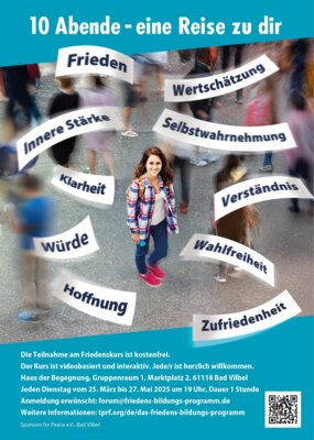 Veranstaltung: Wie geht es Ihnen? - Friedens-Bildungs-Programm der Sponsors for Peace Di 01. 04. 2025
