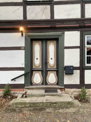 Die alte Pforte zum Drübecker Pfarrhaus