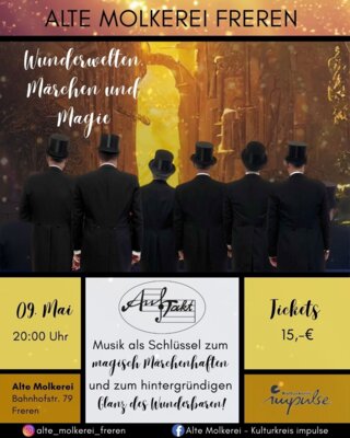 Wunderwelten, Märchen und Magie - ein zauberhafter Abend wartet auf Euch!