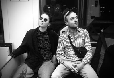 Sylvie Viain (Komposition, Gesang, Klavier) & Albrecht Carl Brandt (Kontrabass)