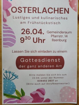 Ankündigung und Einladung