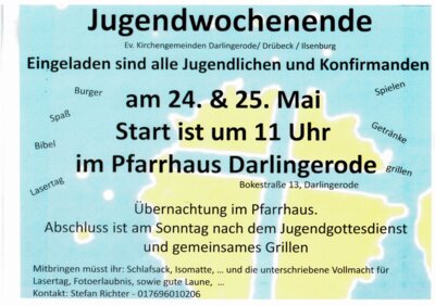 Ankündigung und Einladung