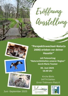 Plakat zur Eröffnung