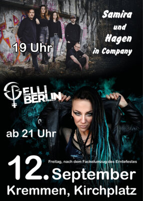 Veranstaltung: Rockkonzert am Kirchplatz Fr 12.​09.​2025