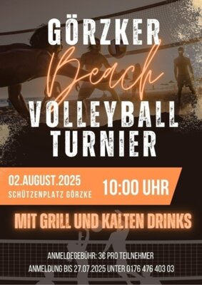 Görzker Beach Volleyballturnier
