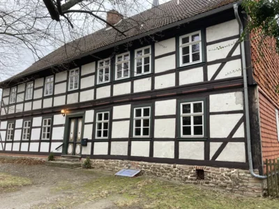 Das Pfarrhaus im Winter