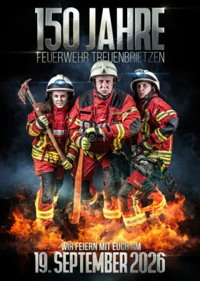 Veranstaltung: 150 Jahre Ortsfeuerwehr Treuenbrietzen Sa 19.09.2026
