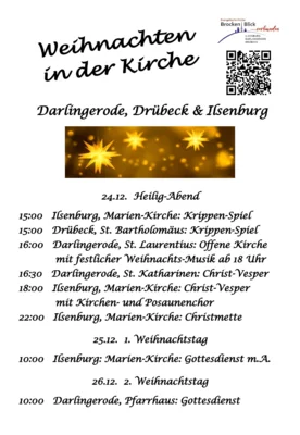 Weihnachts-Plakat