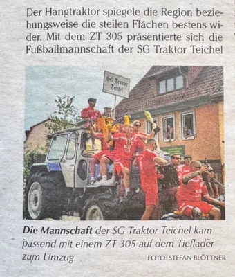 Mit der positiven Stimmung des Festumzugs in die neue Saison!