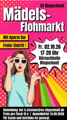 Mädels Flohmarkt (Bild vergr&ouml;&szlig;ern)