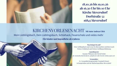 Flyer Kirchenvorlesenacht
