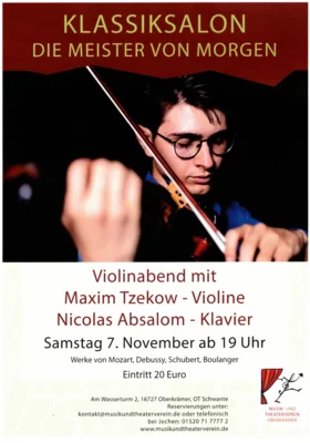 Veranstaltung: Klassiksalon: Die Meister von morgen