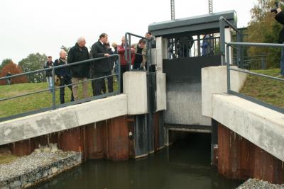 Foto des Albums: Übergabe der Fischtreppe am Großen Fließ