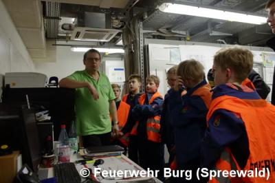 Foto des Albums: Burger Jugendfeuerwehr schaut hinter die Kulissen der SpreewaldTherme