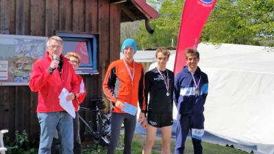 Siegerehrung 10 km Lauf 