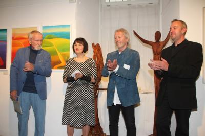 Fotoalbum Ausstellung Edeltraud Göpel und Erich Klotz