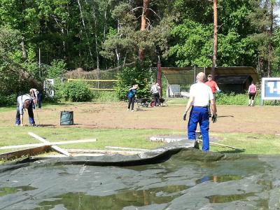 Foto des Albums: Sanierung der Beachvolleyballplätze sowie der Leichtathletikanlage im Mai 2017