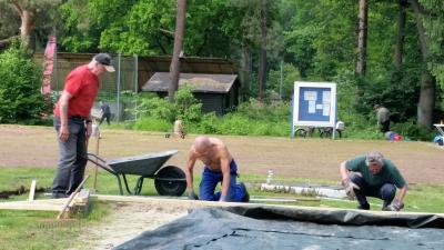 Foto des Albums: Sanierung der Beachvolleyballplätze sowie der Leichtathletikanlage im Mai 2017