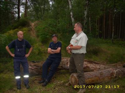 Fotoalbum Einsatz 15 - Waldbrandübung Breese - Perleberger Forst