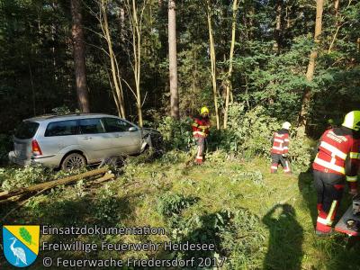 Vorschaubild: Einsatz 67/2017 | PKW gegen Baum | L40 OV Bindow - Senzig