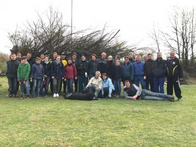 Foto des Albums: Arbeitseinsatz auf dem Sportplatz am 08.04.2017