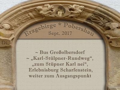 Foto des Albums: Wanderwoche im Erzgebirge - September 2017 -  Fotos von Detlef Käbel (19.11.2017)