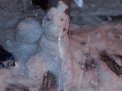 Vorschaubild: ... Schnee-Yeti umgebaut. Und wir alle sahen dann auch wie Schnee-Yetis aus. ;-)