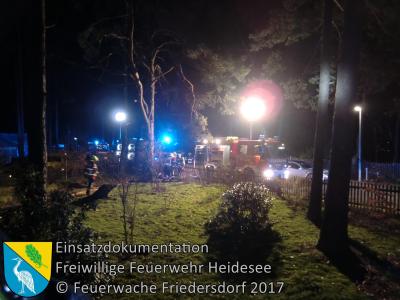 Vorschaubild: Einsatz 152/2017 | Sauna in Vollbrand | Bindow Urselweg