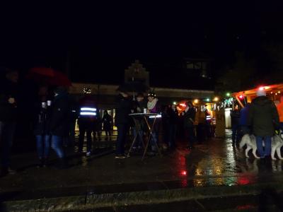 Foto des Albums: Silvester-Open-Air auf dem Burghof-Gelände mit grandiosem Höhenfeuerwerk