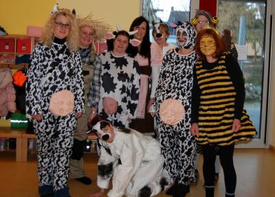 Foto des Albums: "Auf dem Bauernhof" Karneval im Kindergarten