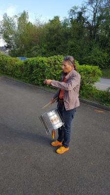 Foto des Albums: Trommeln für den "Jungen mit der Deutschlandfahne"