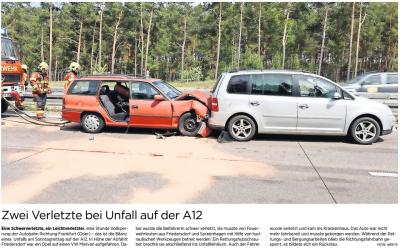 Vorschaubild: Zeitungsbericht MAZ-Dahmeland vom 22.05.2018