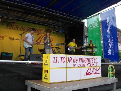 Foto des Albums: Ankunft der Tour de Prignitz in Wusterhausen (19.05.2008)