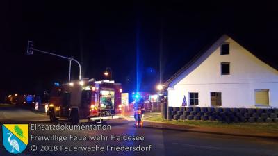 Vorschaubild: Einsatz 47/2018 | Brennt Schaukel und Fassade | Friedersdorf Lindenstraße