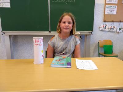Foto des Albums: Leserollen und Buchpräsentationen Klasse 3b (07.07.2018)